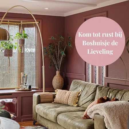 木屋 Boshuisje Met Privetuin Bij Kruisbergse Bossen Achterhoek *