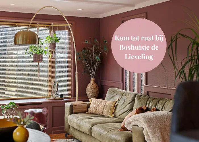 木屋 Boshuisje Met Privetuin Bij Kruisbergse Bossen Achterhoek *